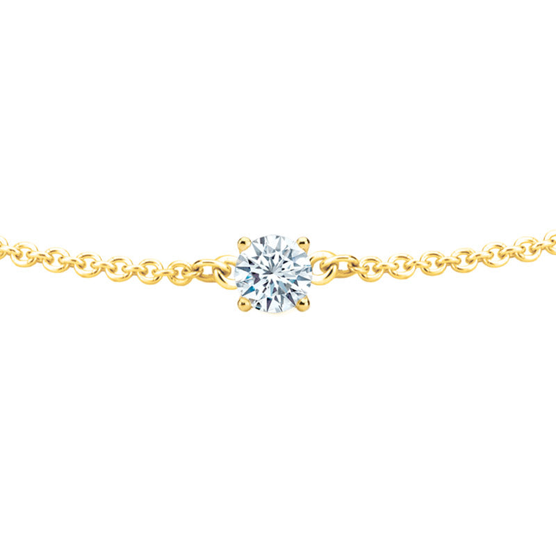 Bague De Mariage Diamant Or Jaune 14 Carats – VS1, F, Taille 5.5 (neuve)
