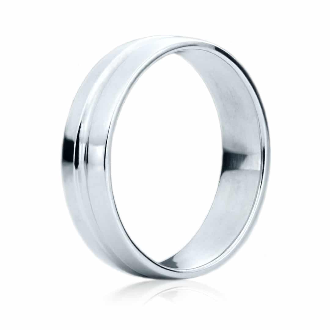 Alliance 1 ligne en or pour homme JS-1091