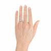 Bague de fiançailles Laurie à diamant solitaire SR-1045
