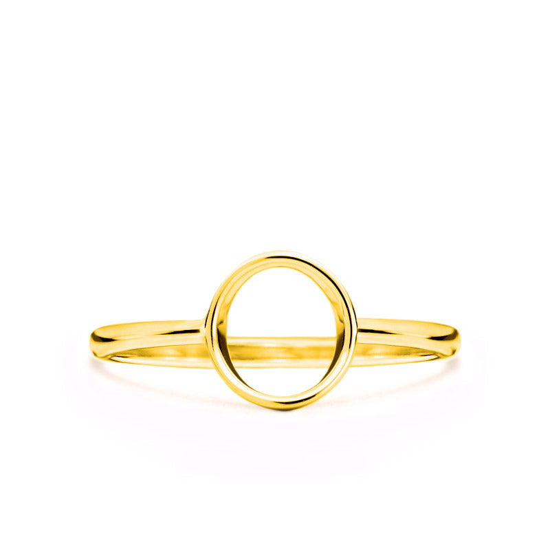 
                      
                        Volta gold circle ring
                      
                    