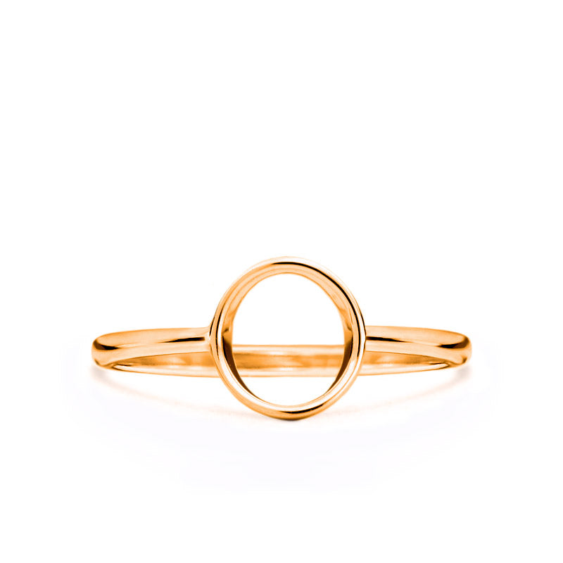 
                      
                        Volta gold circle ring
                      
                    