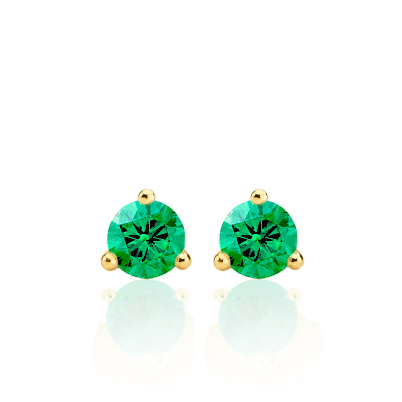 Emerald earrings