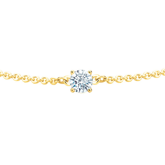 Solitaire Diamond Bracelet