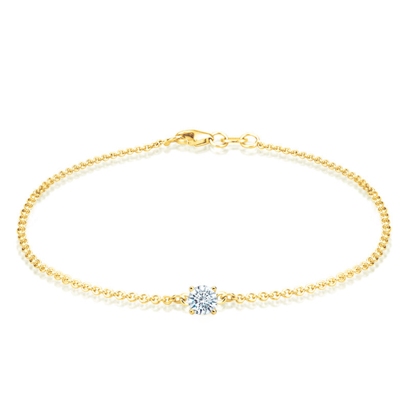 
                      
                        Solitaire Diamond Bracelet
                      
                    