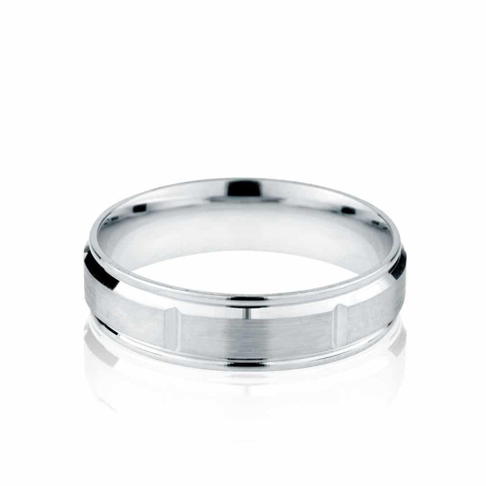 Bague à motifs ligne pour Homme - JS-1077