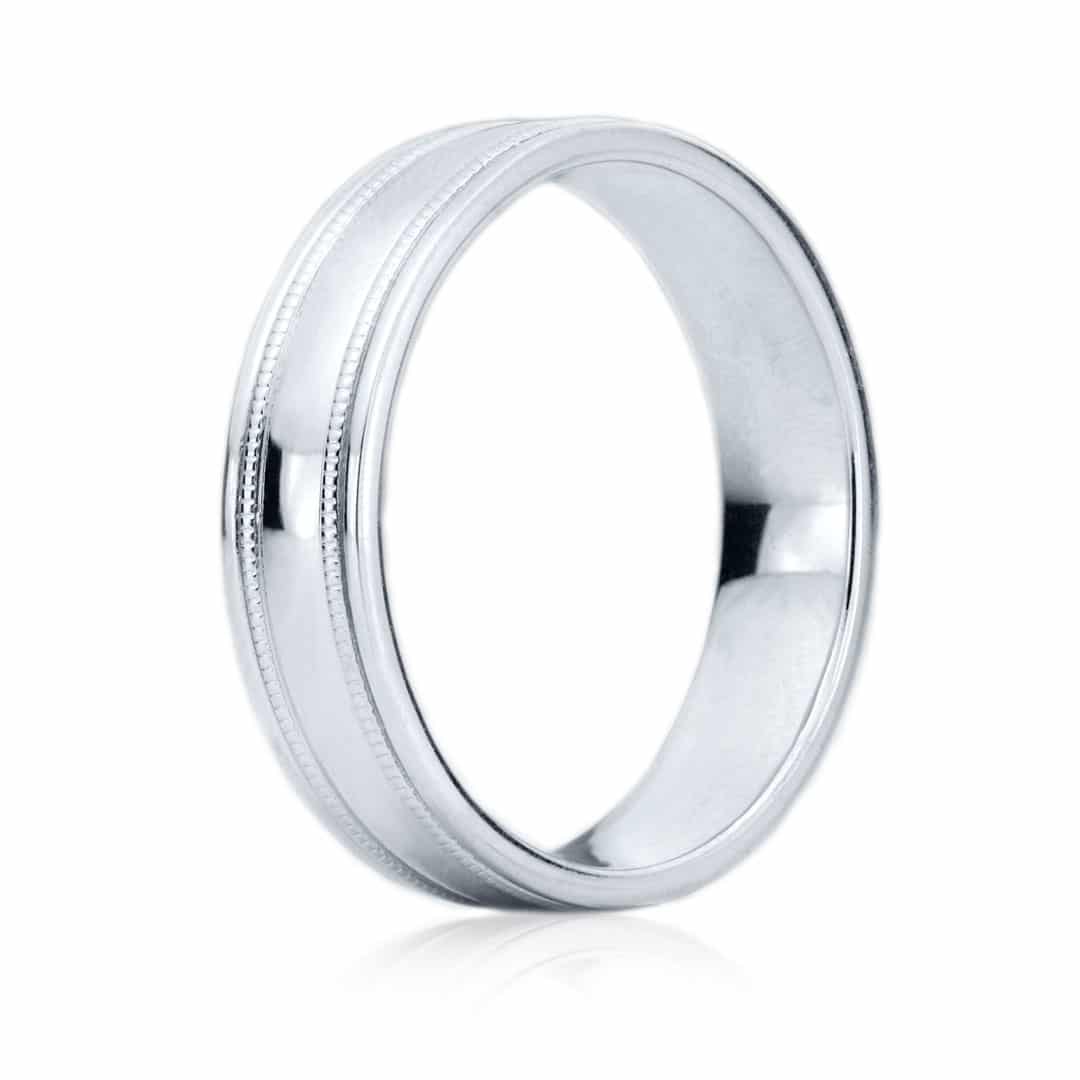 Bague lignée pour Homme en or - JS-1063