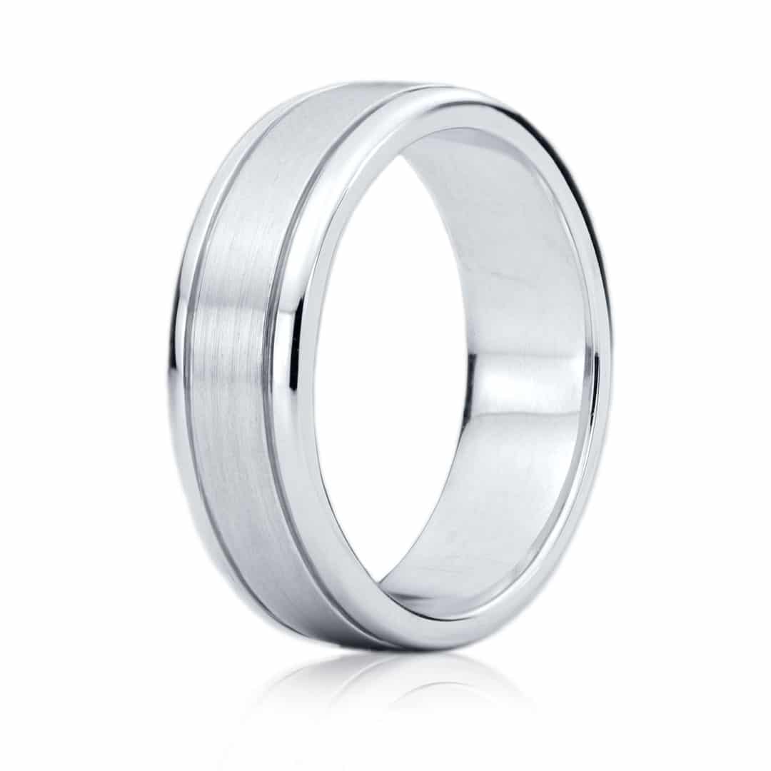 Bague palladium pour Homme - JS-1060