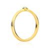 Luna Marquise Gold Ring with Diamond