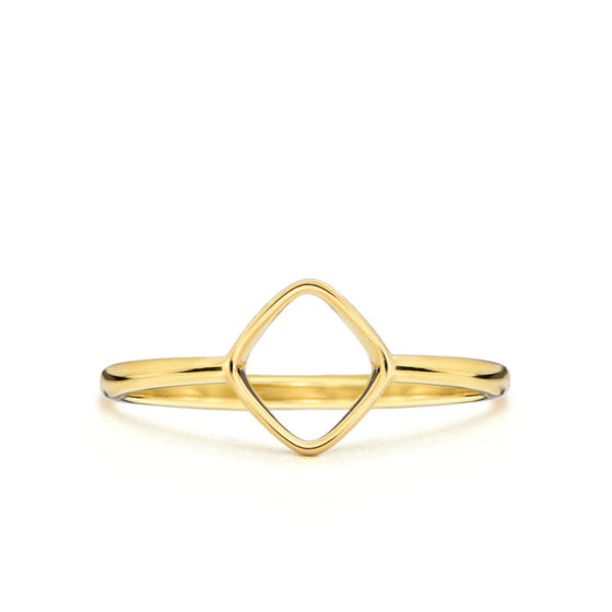 Gold Quadra Ring