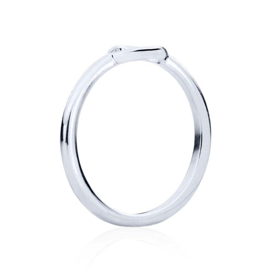 Volta gold circle ring