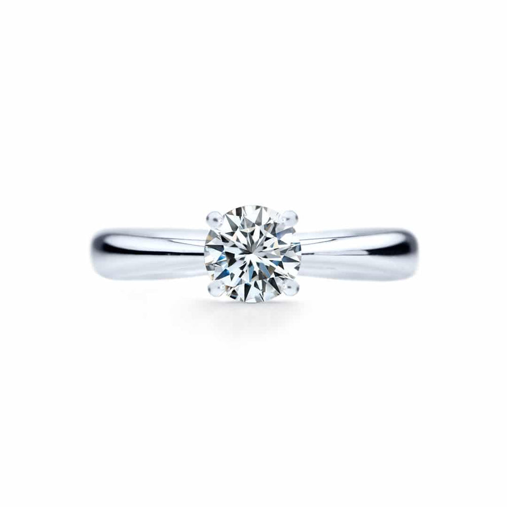 
                  
                    Bague de fiançailles solitaire Éliane à diamant rond brillant
                  
                