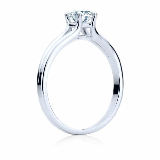Bague de fiançailles Nadia à diamant solitaire SR-1038