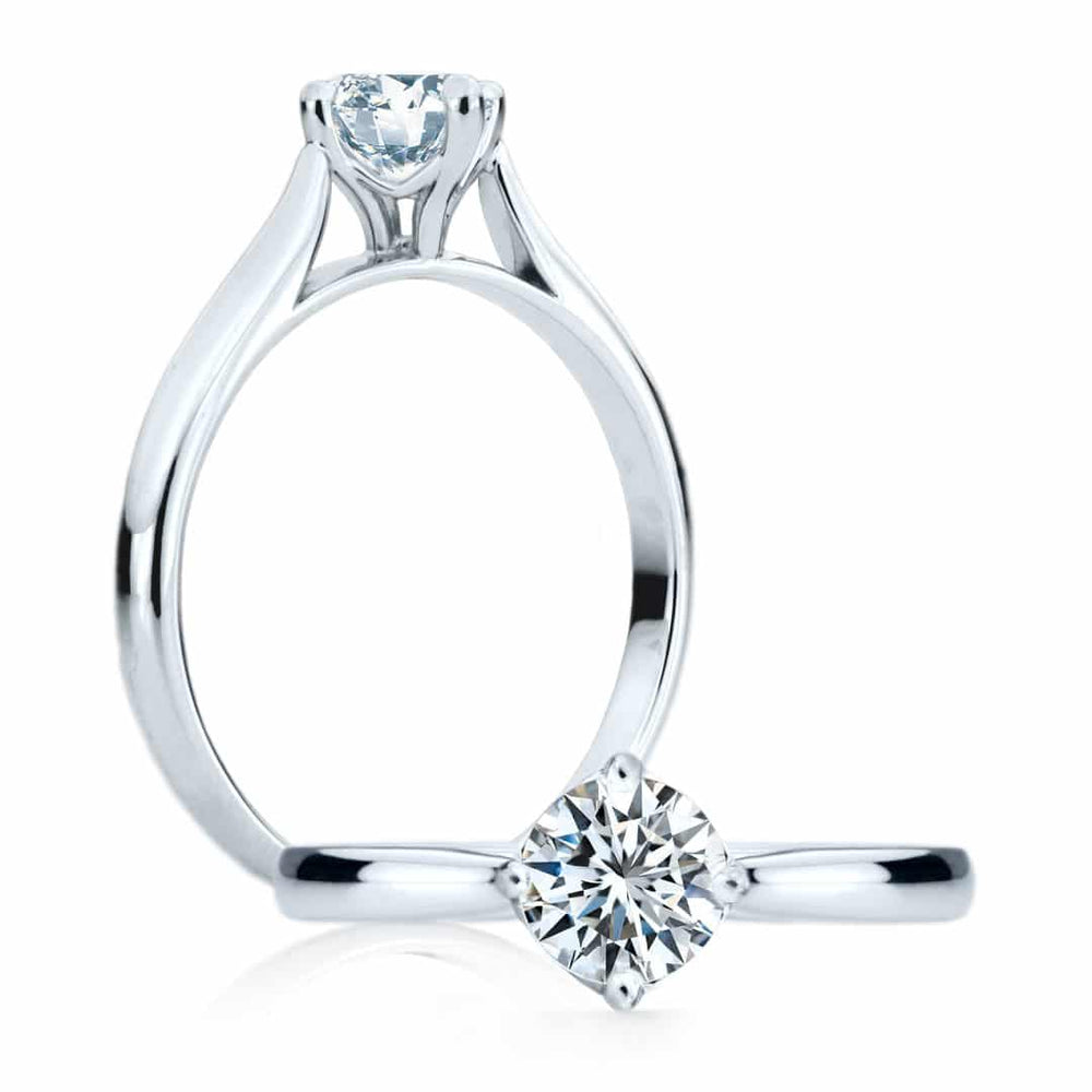 Bague de fiançailles Stella à diamant solitaire SR-1079