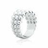 Bague en or blanc avec diamants BA-1047