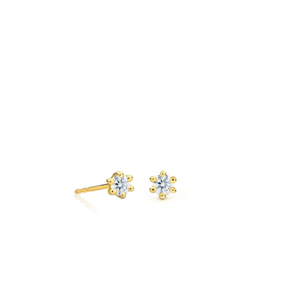 Hora Solitaire diamond Earrings