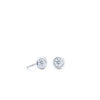 Solis Solitaire diamond earrings 