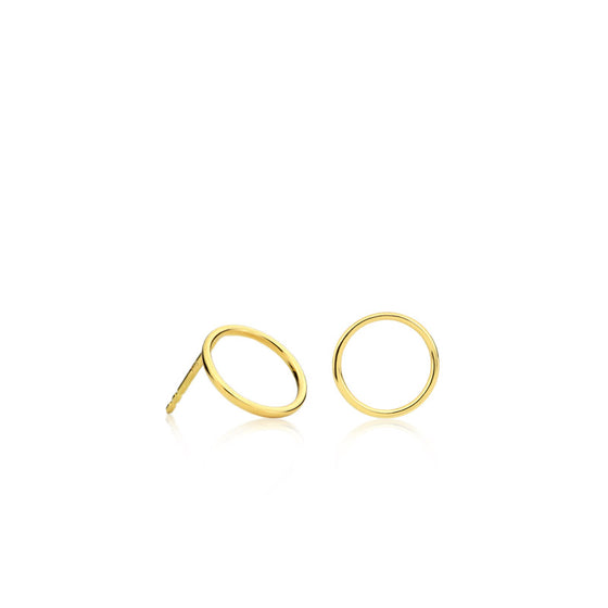 Small Solis Gold earrings
