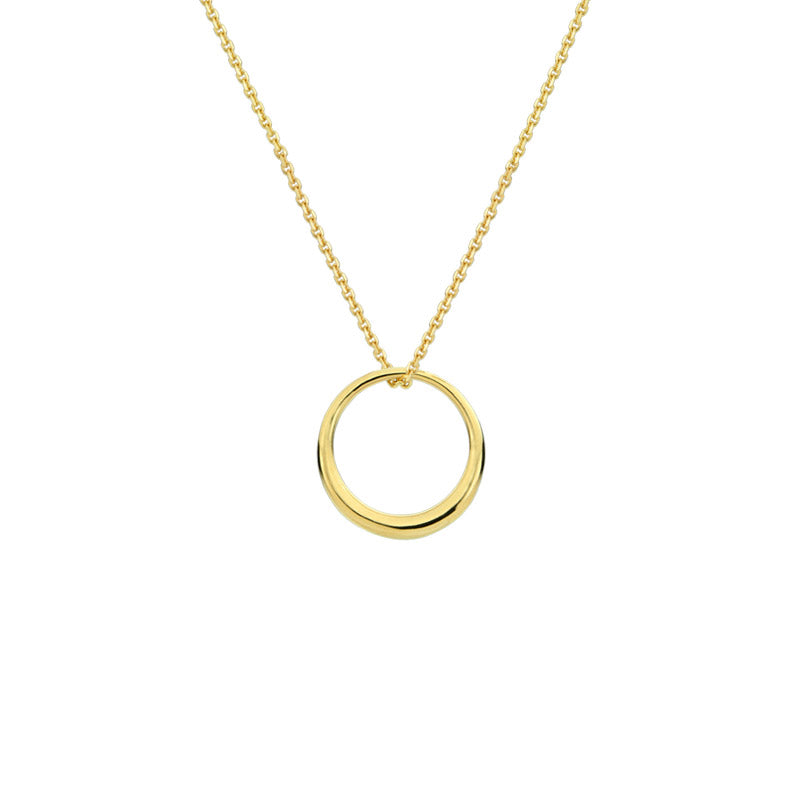 
                      
                        Volta Gold Circle pendant
                      
                    