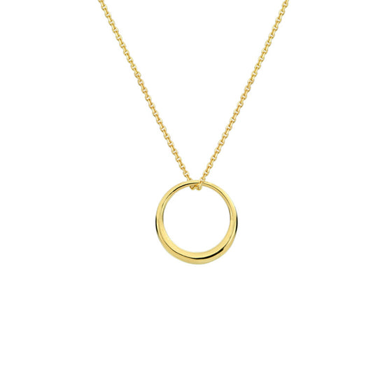 Volta Gold Circle pendant